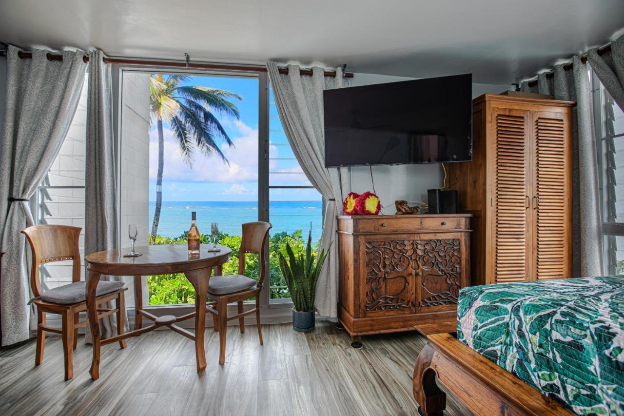 Breezy Beachfront Bali-Style Haven 180 Degree Oceanview Hau'ula Dış mekan fotoğraf